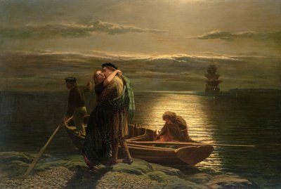The Emigrant, 1858 by Paul Falconer Poole